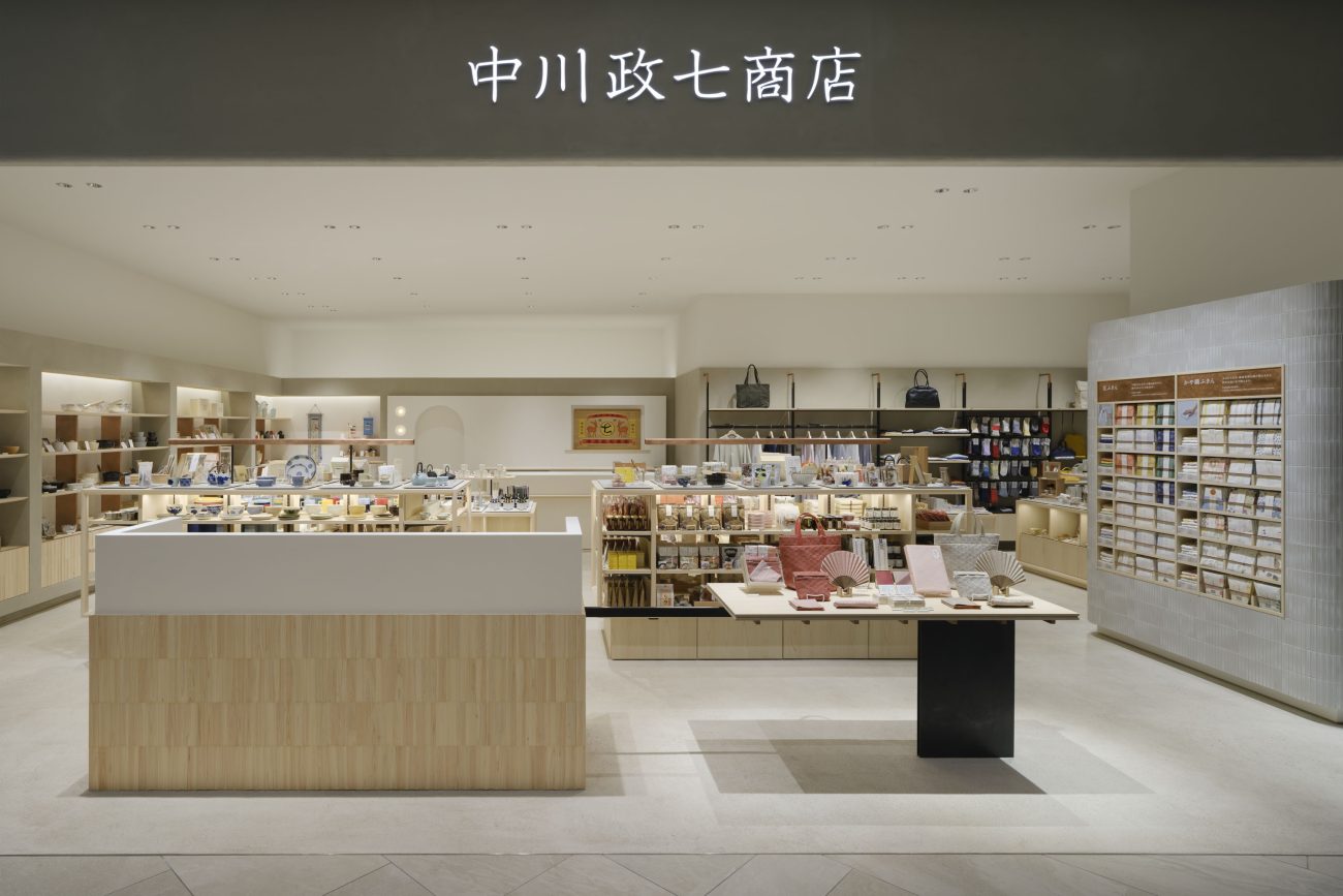 中川政七商店 アトレ吉祥寺店に吉野プレミアムパネルが採用されました